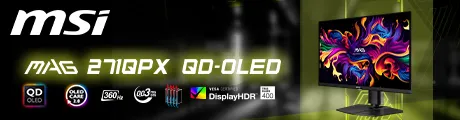 MAG 271QPX QD-OLED Banner