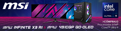 MPG 491CQP QD-OLED + MPG Infinite X3 Banner