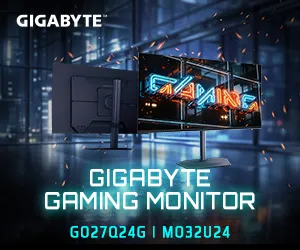 Gigabyte Monitors Banner