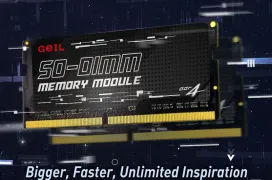 GeIL lanza sus nuevos kits de memoria RAM DDR4-3200 con módulos SO-DIMM de 32GB