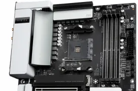 La placa Gigabyte B550 Vision D para procesadores AMD integra un controlador Intel Titan Ridge con conectividad Thunderbolt 3.0
