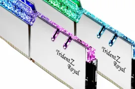 4.400 MHz y latencias CL17 en los nuevos módulos DDR4 G.SKILL TridentZ Royal 