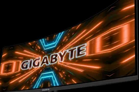 El monitor gaming Gigabyte G34WQC viene en formato 21:9 con 34" y resolución 1440p con 144 Hz y HDR400