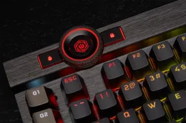 Corsair lanza su teclado de más alta gama: el K100 RGB con hasta 4000 Hz, rueda de control iCUE y opción a interruptores mecánicos u ópticos