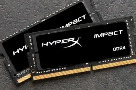 HyperX Impact, nuevas memorias DDR4 SO-DIMM para portátiles con hasta 3.200 MHz y 32 GB por módulo