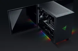 Razer anuncia dos cajas Tomahawk para ordenador con diseño minimalista, LEDs ARGB en la base y doble cristal templado