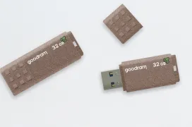 El Pendrive USB Goodram UME3 ECO FRIENDLY sustituye el plástico por material compostable