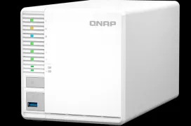 QNAP presenta el NAS TS-364, con 3 bahías para discos de 3.5", 2 para discos M.2 y reconocimiento de imágenes mediante IA