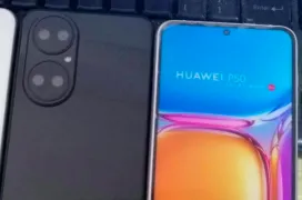 Aparecen fotografías de modelos de muestra del Huawei P50 que incluirá 4 cámaras traseras y Harmony OS