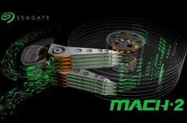 Los nuevos discos mecánicos Seagate EXOS 2x14 son capaces de alcanzar los 524MB/s secuenciales