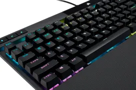 Corsair ha lanzado el teclado K70 RGB PRO con interruptores Cherry, 8.000 Hz de polling rate y hasta 50 perfiles