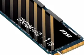 MSI presenta el SSD M.2 SPATIUM M450 con hasta 3.600 MB/s y 1 TB de capacidad
