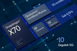 El modem RF Qualcomm Snapdragon X70 para redes 5G es el primero en incorporar un chip para IA