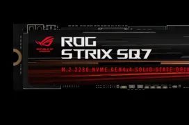 ASUS hace oficial su primera unidad SSD ROG Strix SQ7 con velocidades de hasta 7.000 MB/s de lectura
