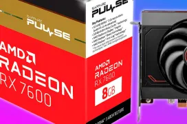 Se deja ver la AMD Sapphire Radeon RX 7600 Pulse con conector de 8 pines y diseño de doble ventilador