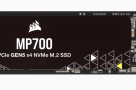 Las unidades de SSD Corsair MP700 PCIe 5 sin disipador se sobrecalientan y terminan apagándose