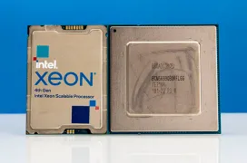 El Broadcom Tomahawk 4 puede con 64 líneas de 400 GbE y tiene un tamaño superior a los Intel Xeon