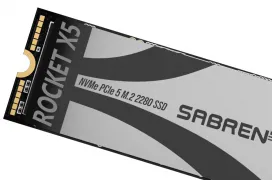 Sabrent supera los 14 Gbps de lectura en su SSD Rocket X5 compatible con PCI Express 5.0