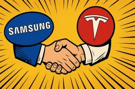 Tesla le da parte de la producción de su chip AI5 a Samsung para impulsar su avance en inteligencia artificial
