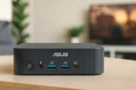 El mini PC ASUS ExpertCenter PN54-S1 llega con Ryzen Zen 4, gráficos Radeon 780M y soporte de IA local