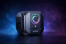 Acemagic convierte el Tank M1A Pro+ en el mini PC del CES 2026, IA local seria y gaming sin torre con Ryzen AI