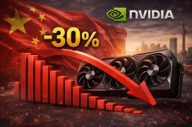NVIDIA recorta un 30 % el suministro de GPUs a China en el arranque de 2026 y el mercado ya huele la subida