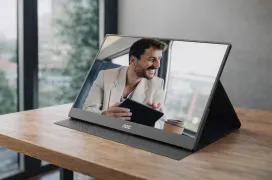 AOC presenta el 16T20E2, un monitor portátil IPS que apuesta por la sencillez útil en vez de disfrazarse de gadget