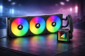 Sharkoon entra en la batalla de la refrigeración líquida con la S100 ARGB, una AIO de 360 mm pensada para equipos exigentes