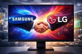 Samsung y LG preparan el monitor que parecía imposible: panel QD-OLED de uno, electrónica del otro