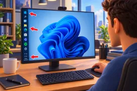 Ya puedes mover la barra de tareas de Windows 11 donde quieras: así puedes personalizarla paso a paso