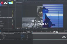 LG anuncia su primer monitor OLED con resolución 4K, HDR y 99% de cobertura Adobe RGB