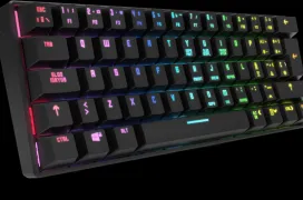 El teclado mecánico inalámbrico Krom Kluster llega en formato ultra compacto con iluminación RGB por 44.90 Euros