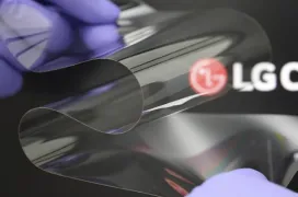 LG desarrolla una pantalla flexible con la dureza del cristal para smartphones plegables