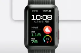 El Huawei Watch D podrá medir la presión sanguínea con un accesorio en la correa