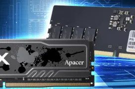 Apacer anuncia sus primeras memorias DDR5 NOX con velocidades de 4.800 MHz y 1.1v