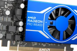 La AMD Radeon PRO W6400 con GPU Navi 24 ofrece más de 3,5 TFLOPS en FP32 con un TDP de 50W