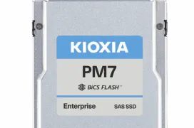 Hasta 30,72 TB a 4,2 GB/s en los nuevos SSD Kioxia PM7 con interfaz SAS-4 y memorias BiCS 5