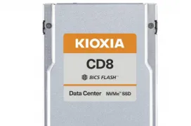 Kioxia comienza a enviar samples de sus SSD CD8 Series con NVMe 2.0 y PCIE 5.0 para centros de datos
