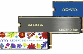 Hasta 5.000 MB/s en los nuevos SSD ADATA LEGEND 850 con PCIe 4.0 y certificación para PS5