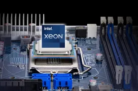 El barebone Shuttle SW580R8 se puede adquirir con procesadores Xeon y viene con 4 puertos LAN y 4 slots 3.5"