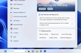 Bing Chat con la tecnología de OpenAI se integra en Windows 11