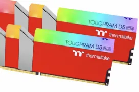 Diseños multicolor y AMD EXPO en los nuevos módulos Thermaltake ToughRAM D5 DDR5