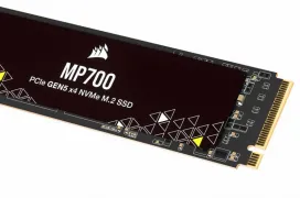 Corsair lanza su MP700 PCIe 5.0 con velocidades de hasta 10.000MB/s