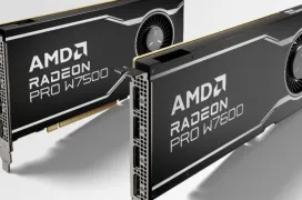 Las AMD Radeon Pro W7600 duplican el rendimiento de la pasada generación a menor precio