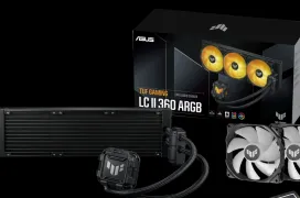 ASUS presenta su nueva RL TUF Gaming LC II 360 ARGB AIO con nueva iluminación ARGB de Gen 2