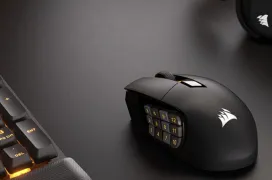 El ratón Corsair Scimitar Elite y sus 16 botones personalizables se pasan a la tecnología inalámbrica