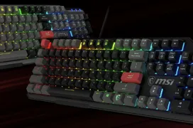 MSI anuncia sus teclados VIGOR GK41 con interruptores Kailh Red