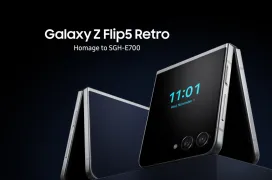 Samsung anuncia el Galaxy Z Flip 5 Retro inspirado en el icónico Samsung E700 de finales de los 90