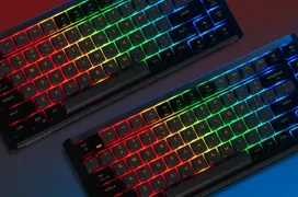 Minisforum lanza su primer teclado inalámbrico con interruptores Kailh Red, iluminación RGB y cubiertas de tecla de PBT por 99 dólares