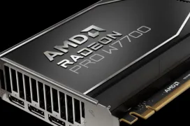 La AMD Radeon Pro W7700 es la GPU Profesional más potente por debajo de los 1.000 Dólares